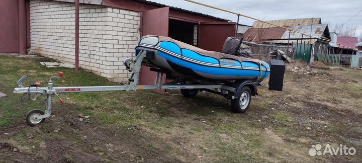 Лодка мотор прицеп