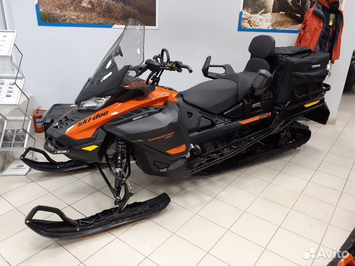Кофр высотой 45 см для cнегохода Ski-Doo REV Gen 4