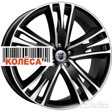 Кик Атлас 8.5x20 5x114,3 ET38 Dia60.1 алмаз черный