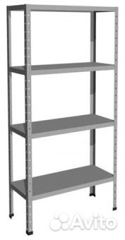 Стеллаж складской 1000*400*2000мм