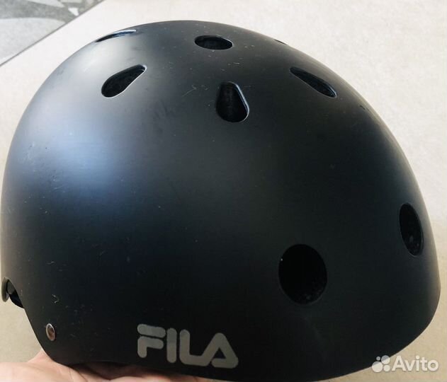 Шлем Fila, чёрный, размер 59