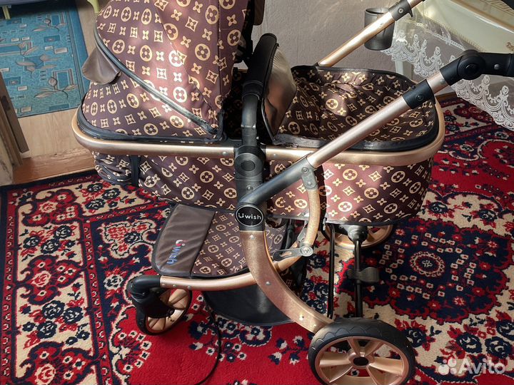 Коляска трансформер 3 в 1 бу