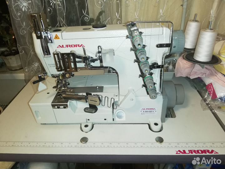 Плоскошовная машина для окантовки Aurora A-500-02D