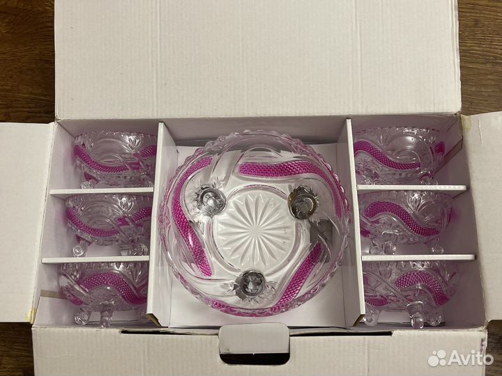 Конфетница и креманки