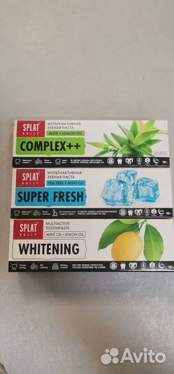 Зубная паста Splat 100мл в ассортименте