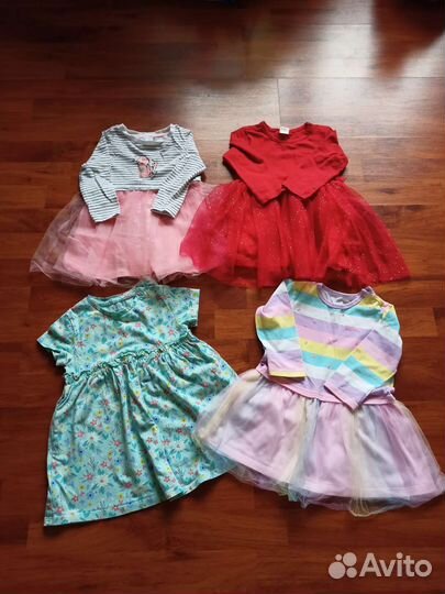 Пакет одежды для девочки 80-86 размер
