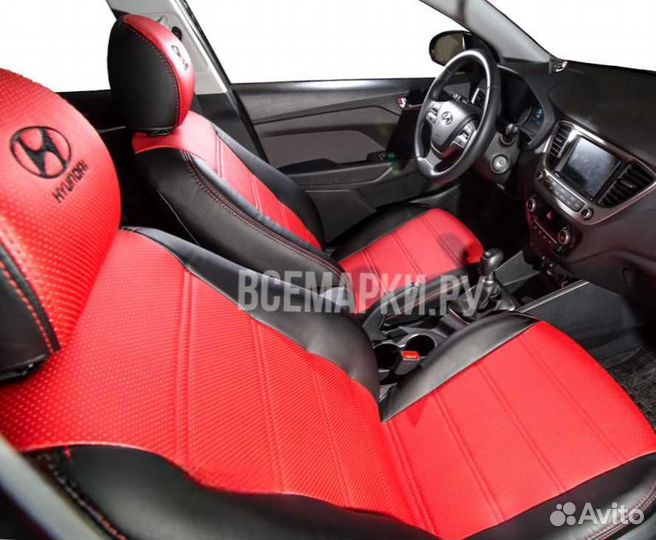 Чехлы на Hyundai Solaris (II)