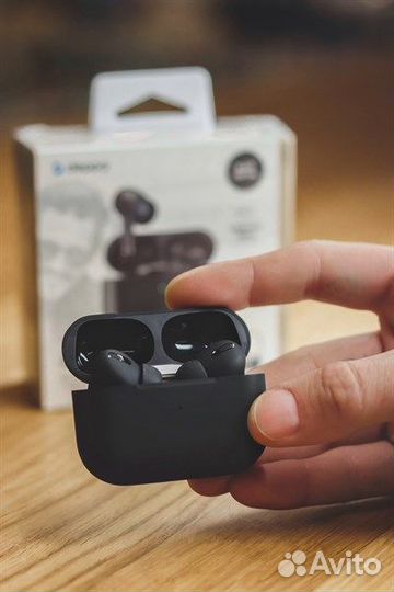 Беспроводные наушники Deppa Air Pro black tws