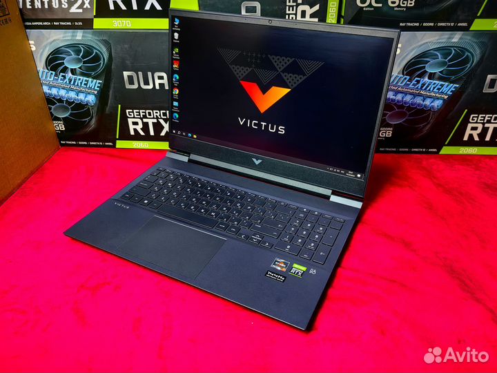 Игровой ноутбук 16дюймов / Ryzen 7 / RTX 3060