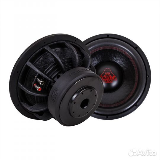 Сабвуферный динамик Kicx Gorilla Bass E12 (2400вт)