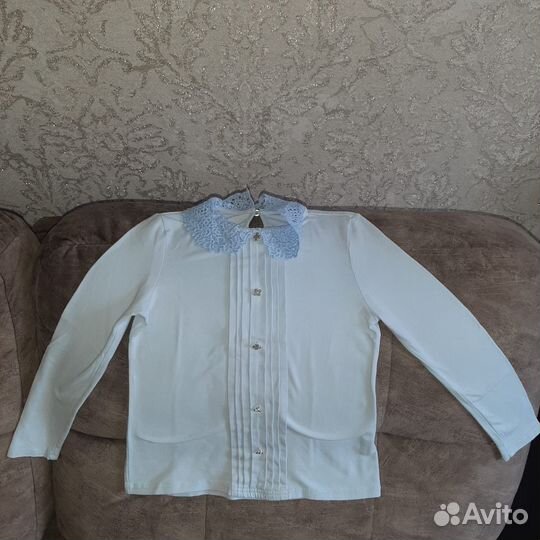 Школьная блузка 128