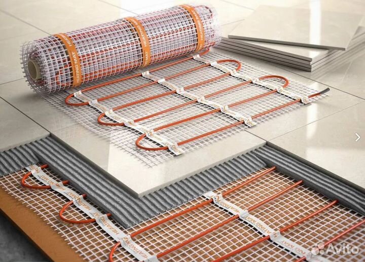 Электрический теплый пол -терморегулятор в подарок