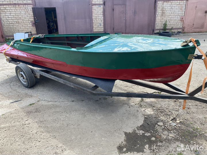 Лодка Казанка с булями