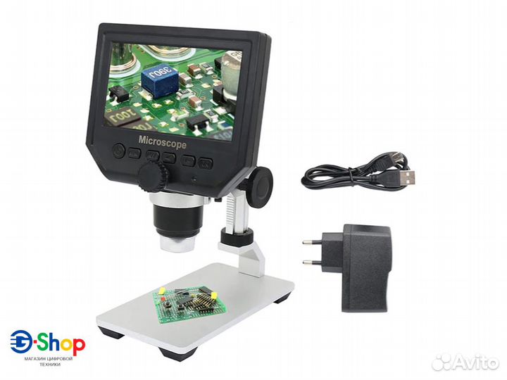 Цифровой Микроскоп с Монитором 2Mp 600x 4.3