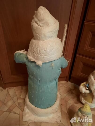 Ватный дед мороз СССР