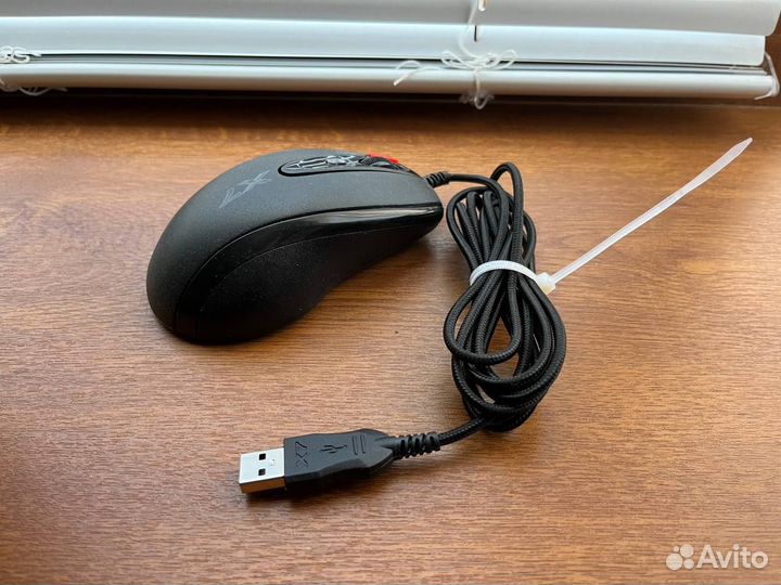 Мышь проводная A4Tech X-710BK