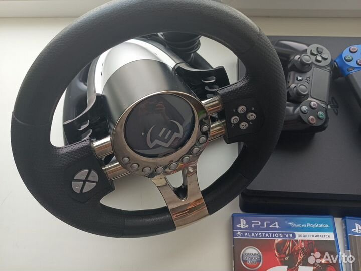 PS4 Slim - Sony playstation 4 slim + комплектом