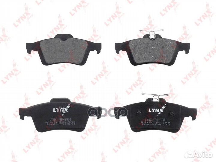 Колодки задние lynxauto BD-5901 BD-5901 lynxauto
