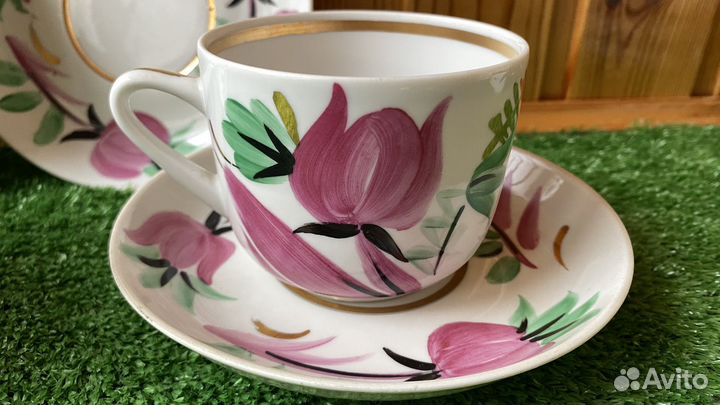 Сервиз Мадонна kahla Тюльпан Вербилки СССР