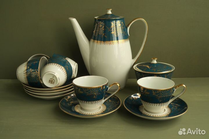 Сервиз чайный Moritz Zdekauer СССР