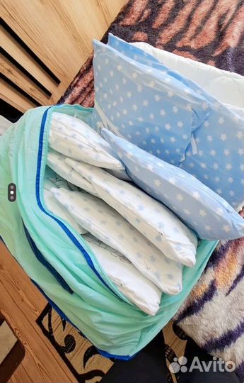 Бортики в детскую кроватку