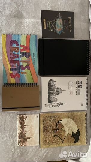 Скетч буки, блокноты, альбомы для рисования