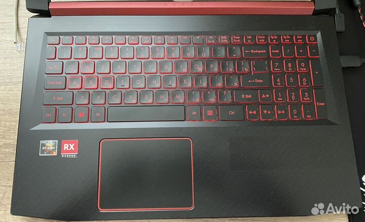 Acer nitro 5/ryzen 5/rx560x 4 gb/16 озу/512 gb ssd