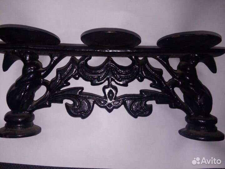 Подсвечник чугун литьё СССР