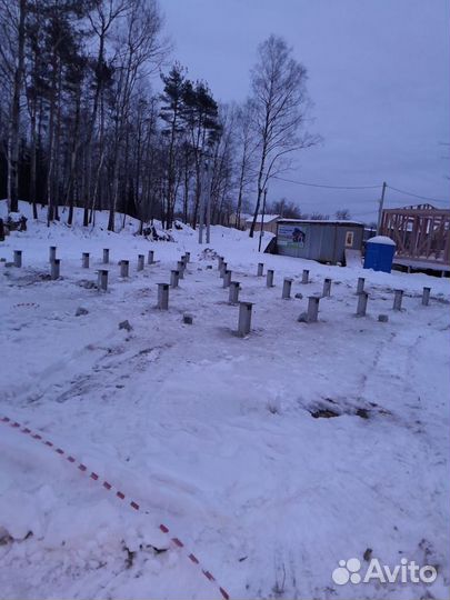 Фундамент жб сваи