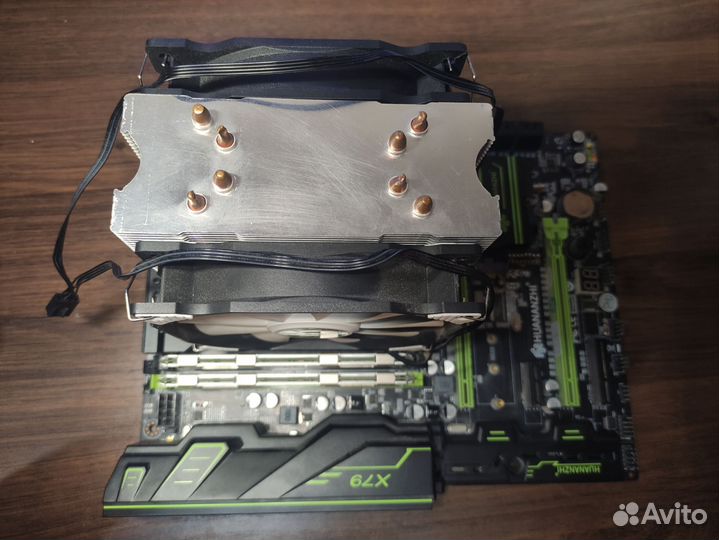 Игровой комплект Xeon e5 1650v2, X79, 16гб