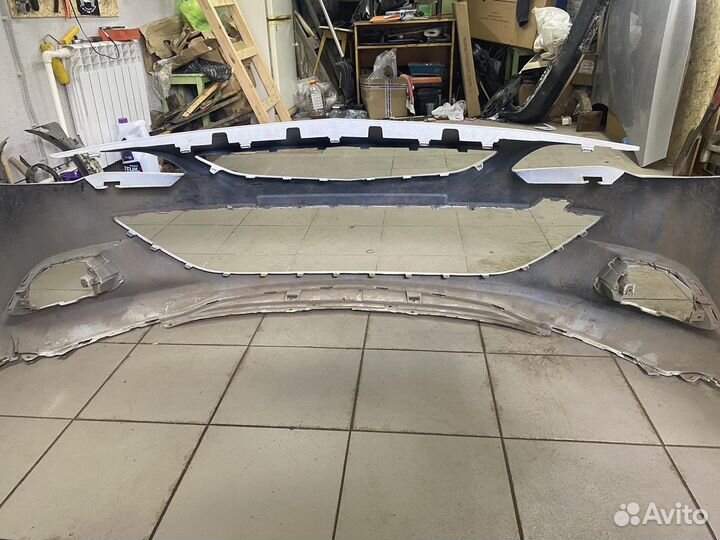 Передний бампер opel astra j gtc