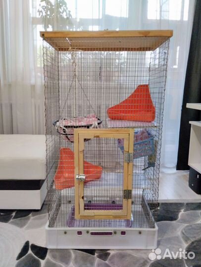 Большая клетка для крупных грызунов или птиц