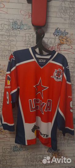 Футболка цска хоккейная