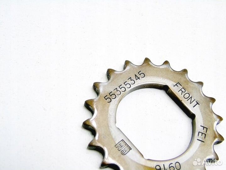 Шестерня коленвала chevrolet