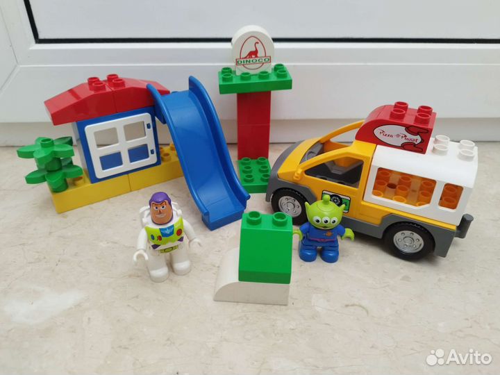 Лего дупло Lego Duplo 5658,грузовик планета пиццы
