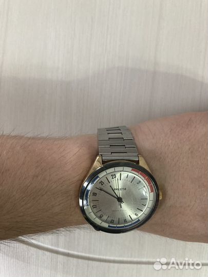 Часы мужские механические «Вахтовые» 24 часа СССР