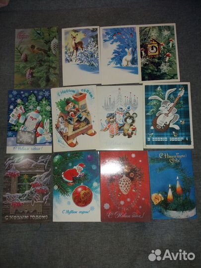 Открытки почтовые карточки СССР