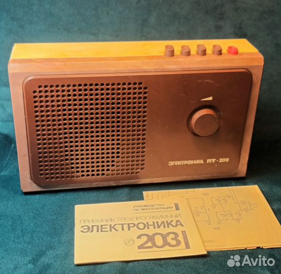 Трёхпрограммный приёмник Электроника пт-209,Медео