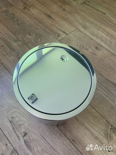 Мусорное ведро IKEA алюминий