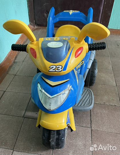 Детский мотоцикл на аккумуляторе