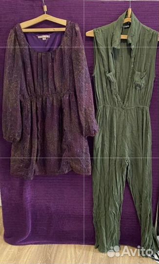 Лот женских летних платьев 48 размер