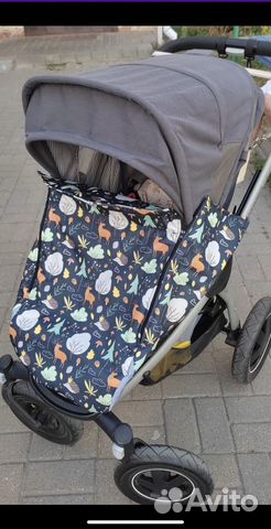 Накидка на ножки для коляски демисезонная