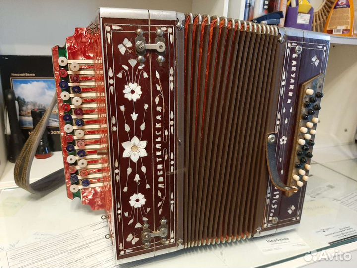 Гармонь тульская любительская, мастеровая, ц-нопл