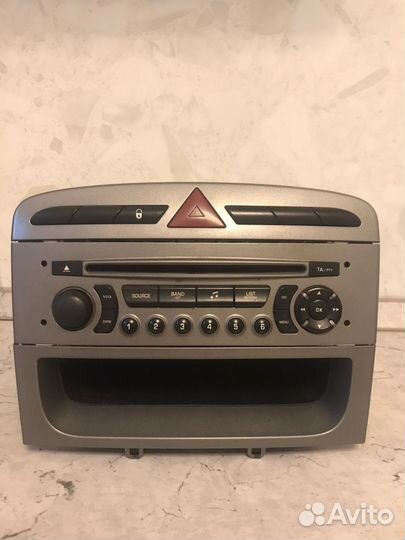 Штатная магнитола peugeot 308