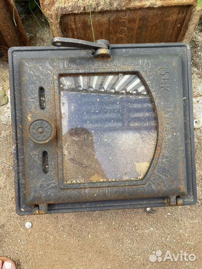 Печные дверцы со стеклом