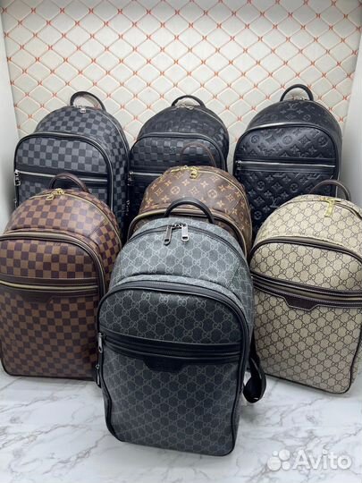 Рюкзак Louis Vuitton и Gucci