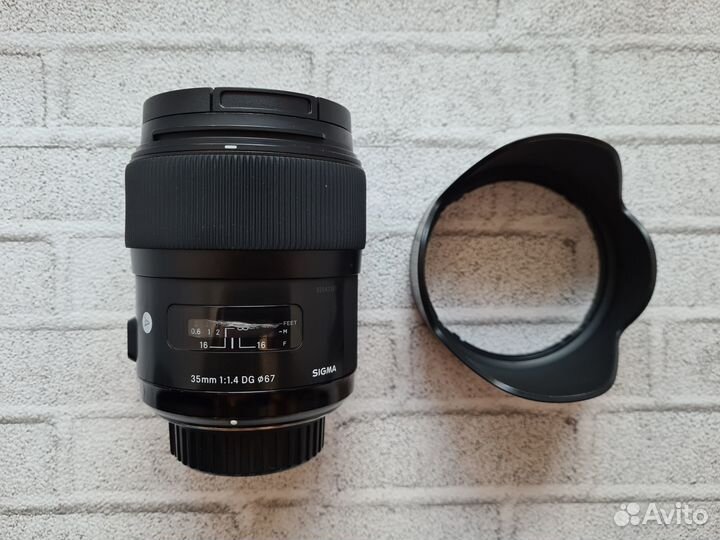Объектив Sigma AF 35 MM F1.4 DG HSM ART FOR nikon