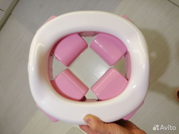 Складной горшок и насадка на унитаз 2в1