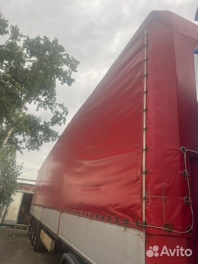 Тент на полуприцеп в сборе с каркасом и воротами