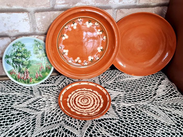 Глиняные тарелки СССР